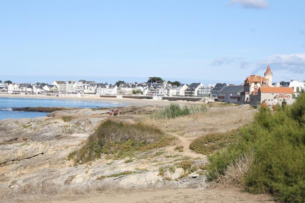 « L'Oceanix » Vue Grande Plage 2Ch Wifi Quiberon Dış mekan fotoğraf