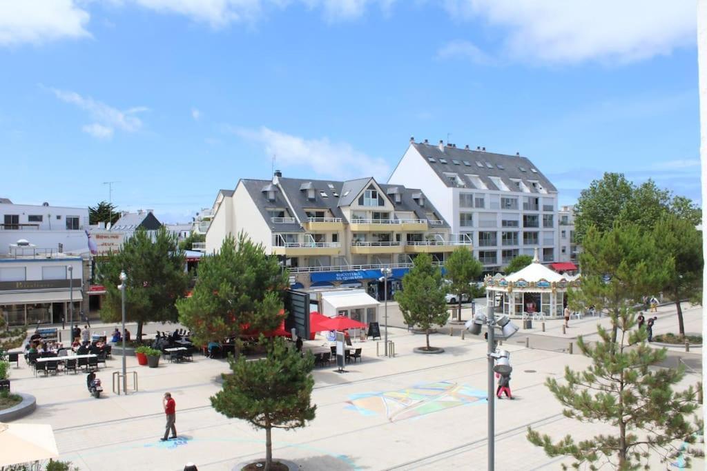 « L'Oceanix » Vue Grande Plage 2Ch Wifi Quiberon Dış mekan fotoğraf